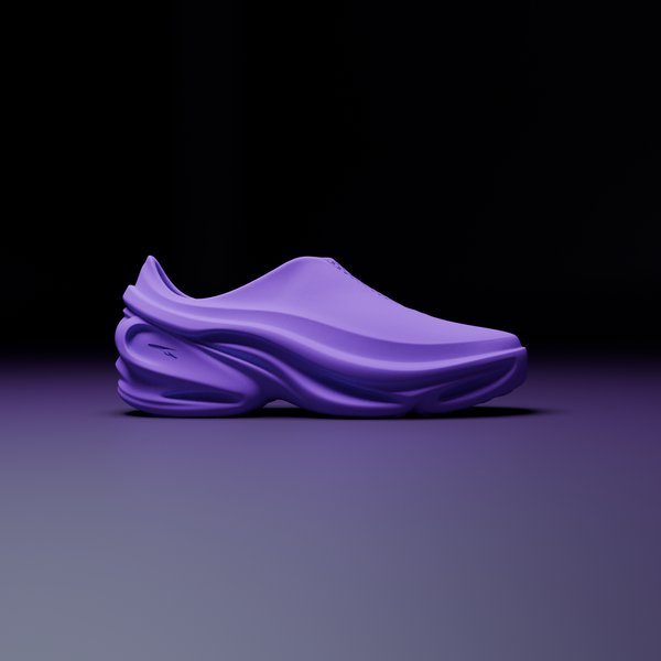 AM/PM in Lilac, side view